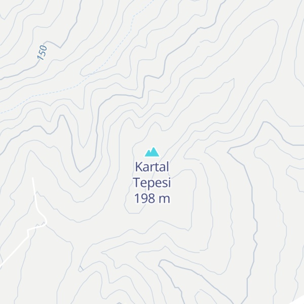Map of Kartal Tepesi