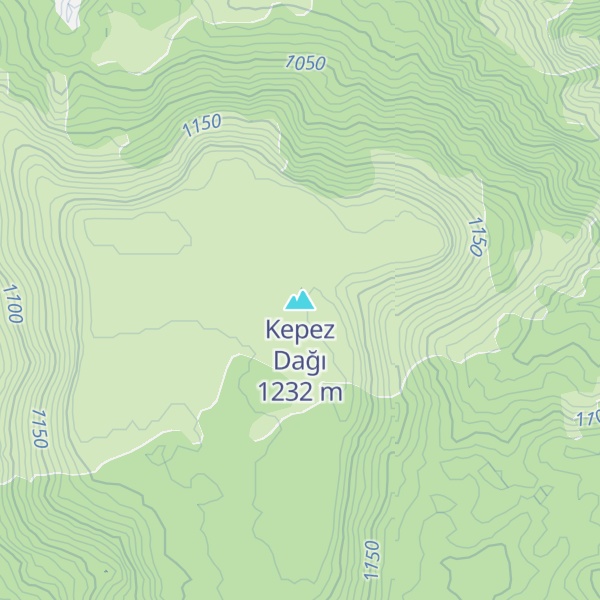 Map of Kepez Dağı