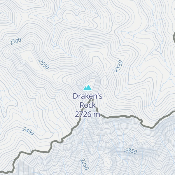 Map of Draken's Rock