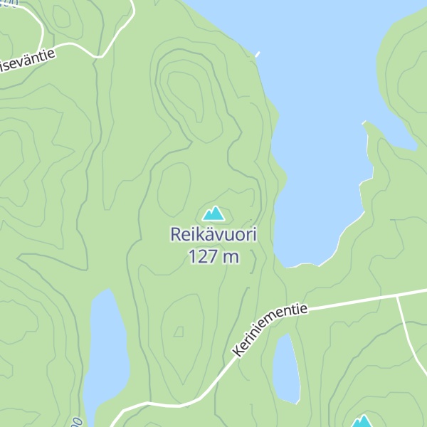 Map of Reikävuori