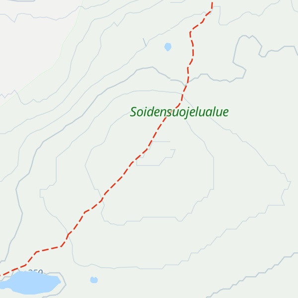 Map of Vesakko-Karitunturi