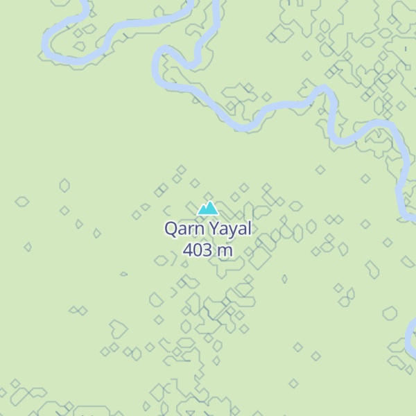 Map of Qarn Yayal
