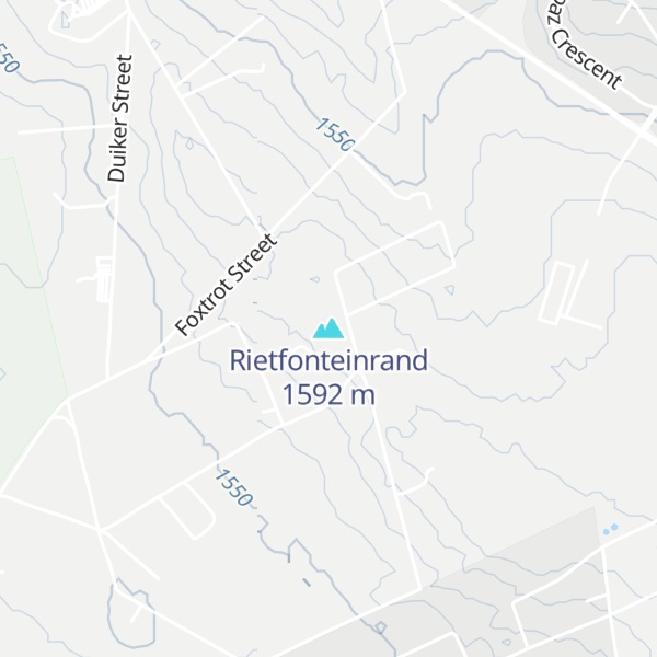 Map of Rietfonteinrand