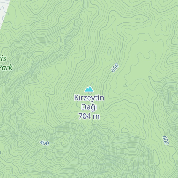 Map of Kırzeytin Dağı