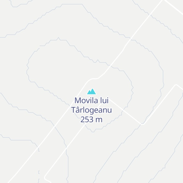 Map of Movila lui Târlogeanu