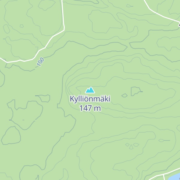 Map of Kylliönmäki