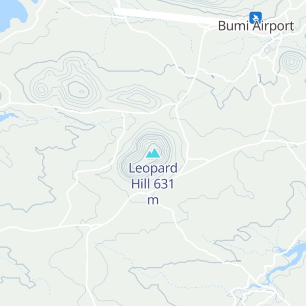 Map of Leopard Hill