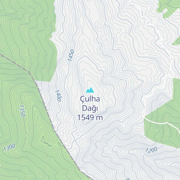 Map of Çulha Dağı
