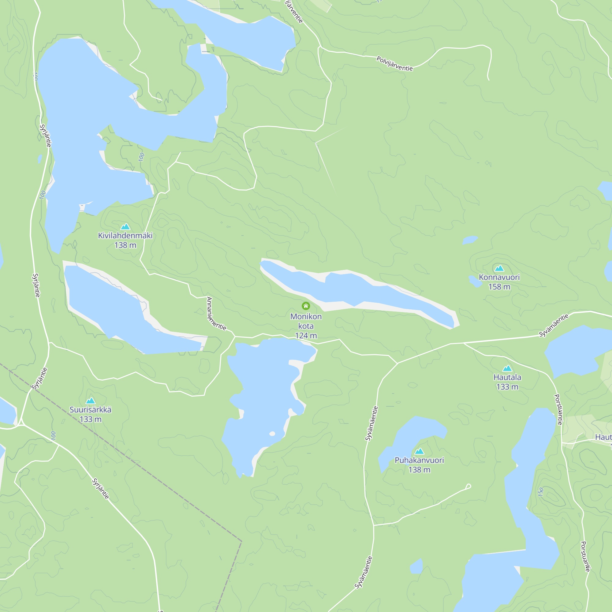 Monikon kota map