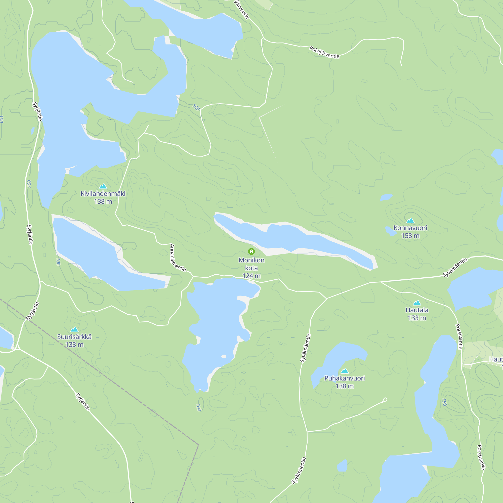 Monikon kota map