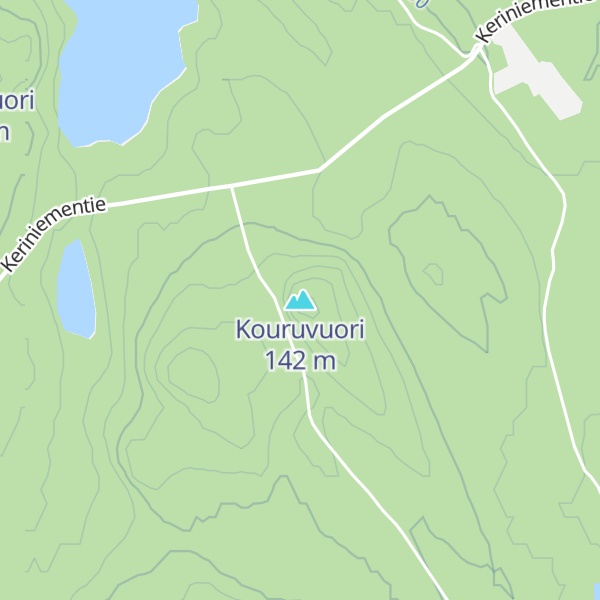 Map of Kouruvuori