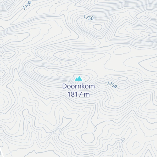 Map of Doornkom