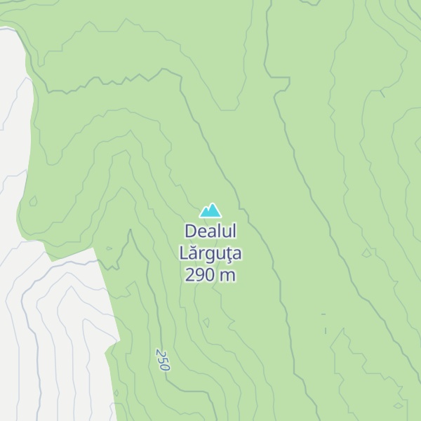 Map of Dealul Lărguţa