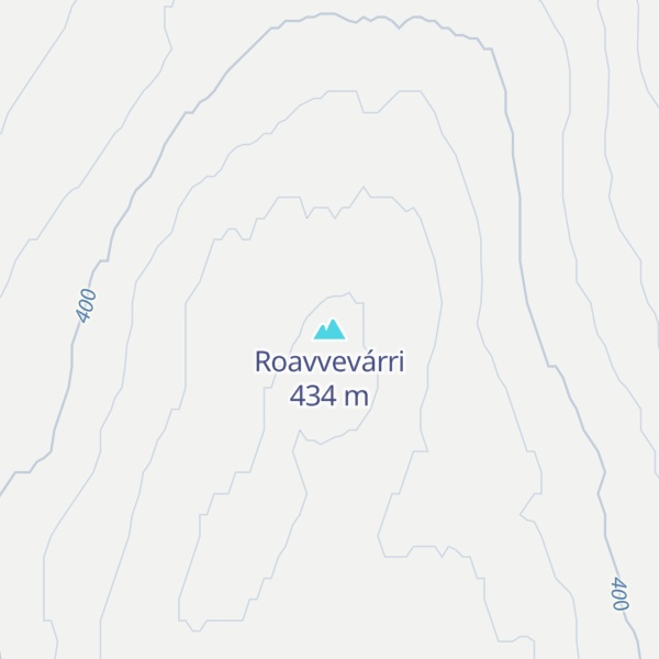 Map of Roavvevárri