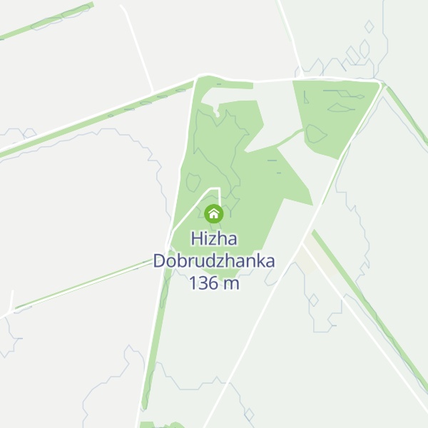 Map of Hizha Dobrudzhanka