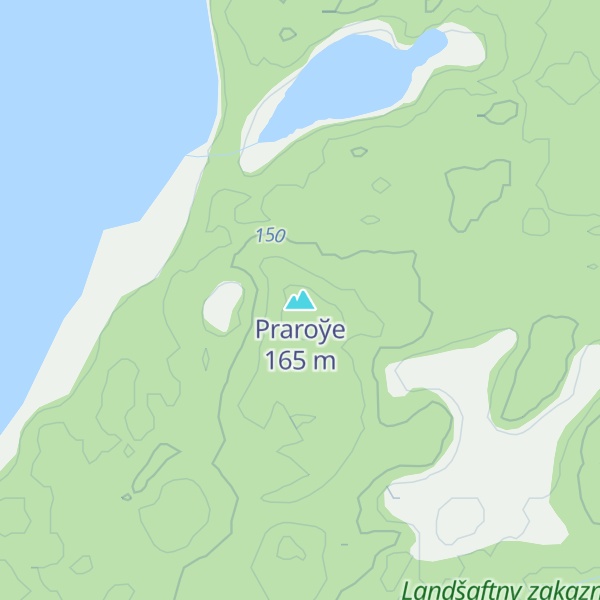 Map of Praroўe