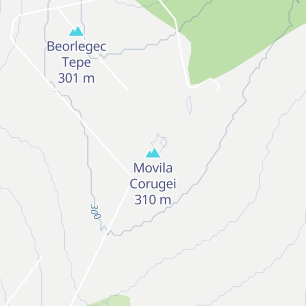 Map of Movila Corugei