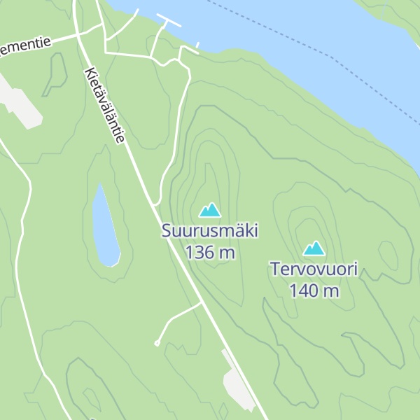 Map of Suurusmäki