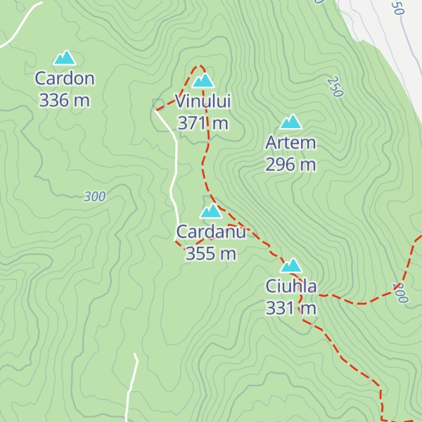 Map of Cardanu