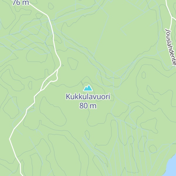 Map of Kukkulavuori