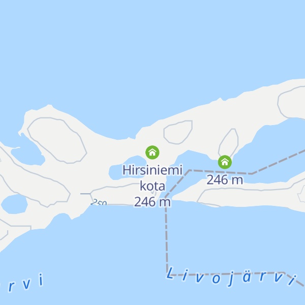 Map of Hirsiniemi kota