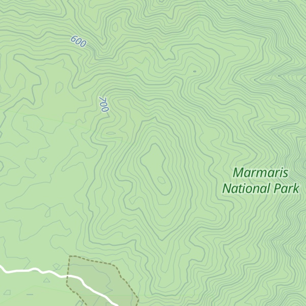 Map of Balan Dağı