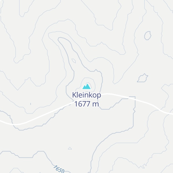 Map of Kleinkop