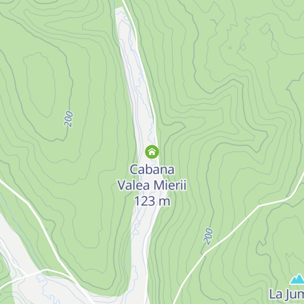 Map of Cabana Valea Mierii