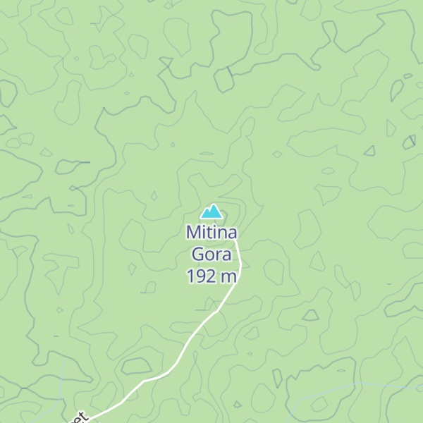 Map of Mitina Gora