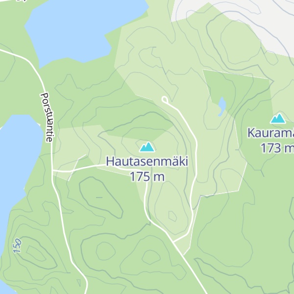 Map of Hautasenmäki