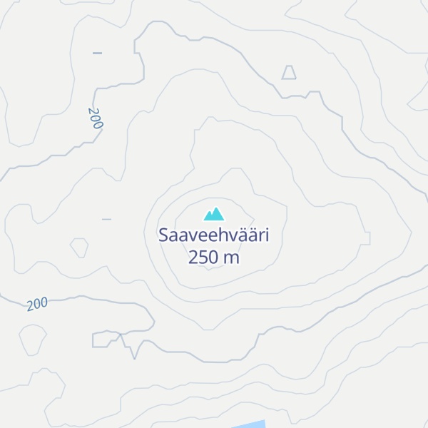 Map of Saaveehvääri