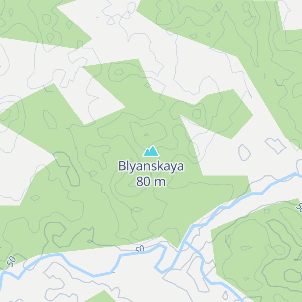 Map of Blyanskaya