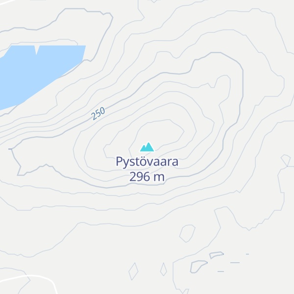 Map of Pystövaara