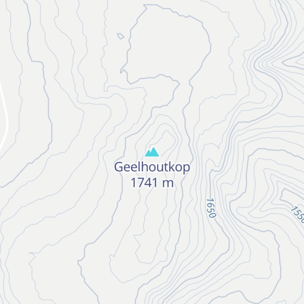 Map of Geelhoutkop