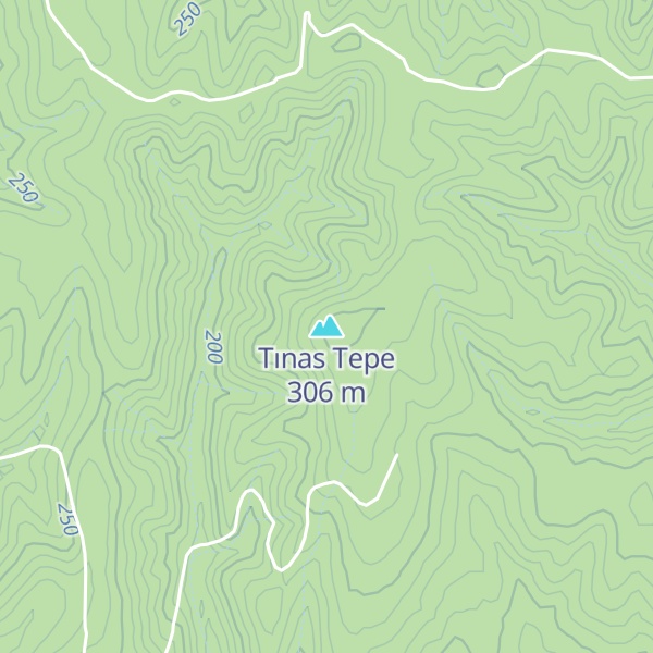 Map of Tınas Tepe