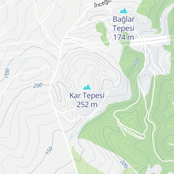 Map of Kar Tepesi