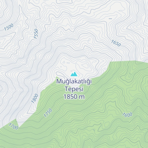 Map of Muğlakatlığı Tepesi