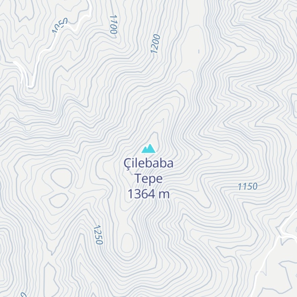 Map of Çilebaba Tepe