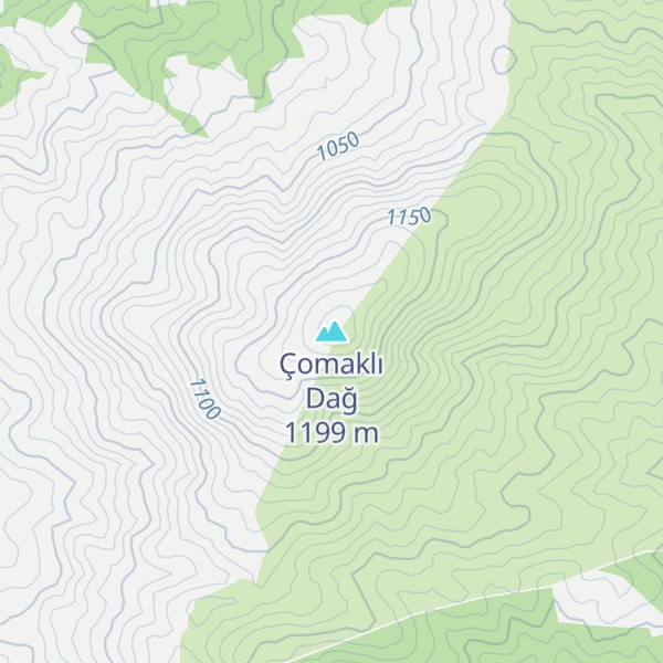 Map of Çomaklı Dağ
