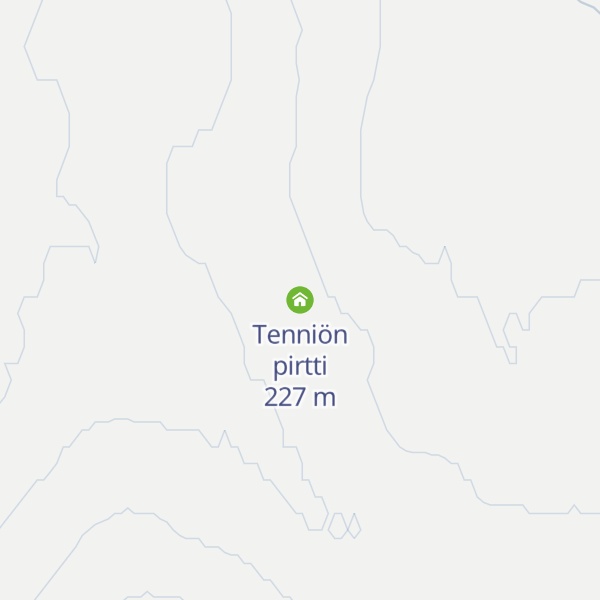 Map of Tenniön pirtti