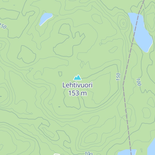Map of Lehtivuori