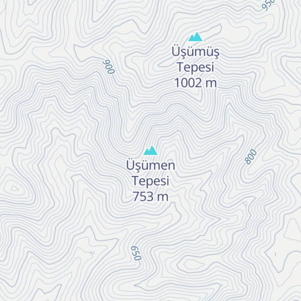 Map of Üşümen Tepesi