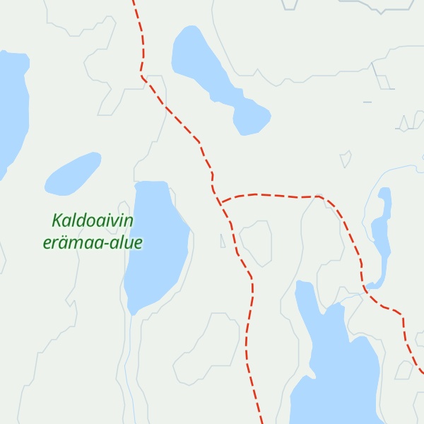 Map of Huikkimajoki autiotupa