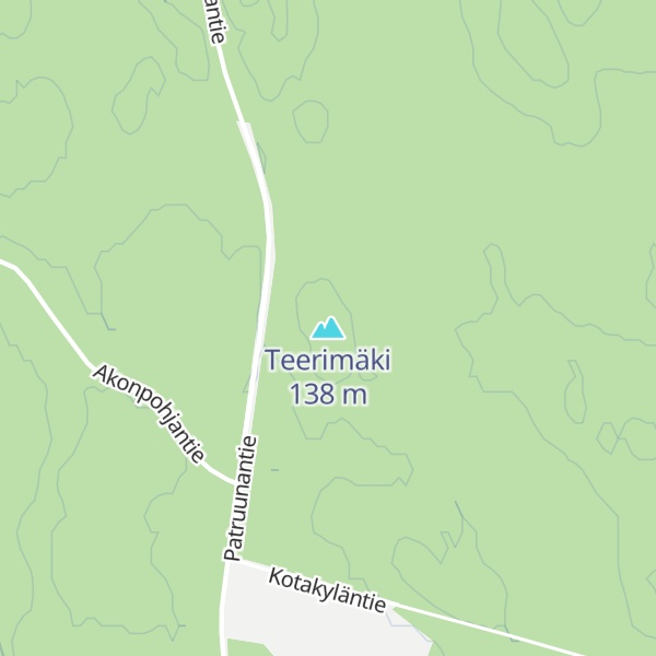 Map of Teerimäki
