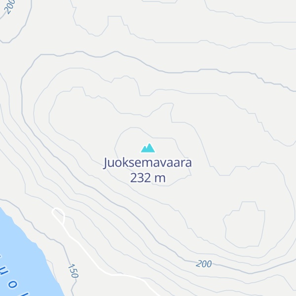 Map of Juoksemavaara
