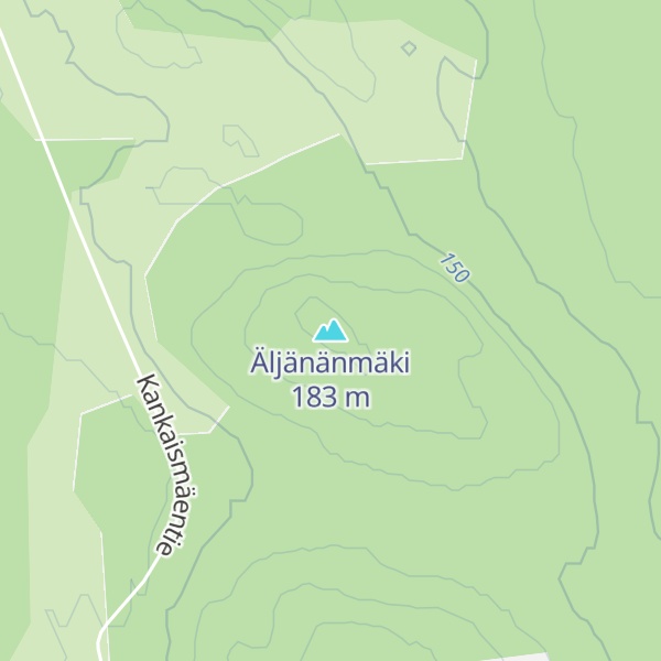 Map of Äljänänmäki