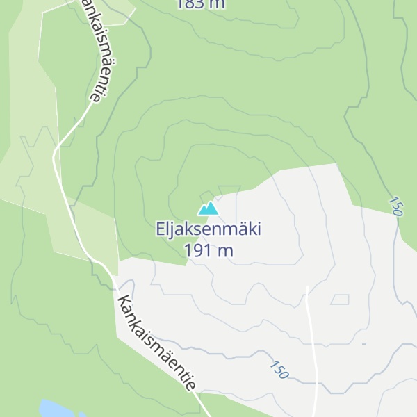 Map of Eljaksenmäki
