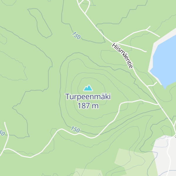 Map of Turpeenmäki