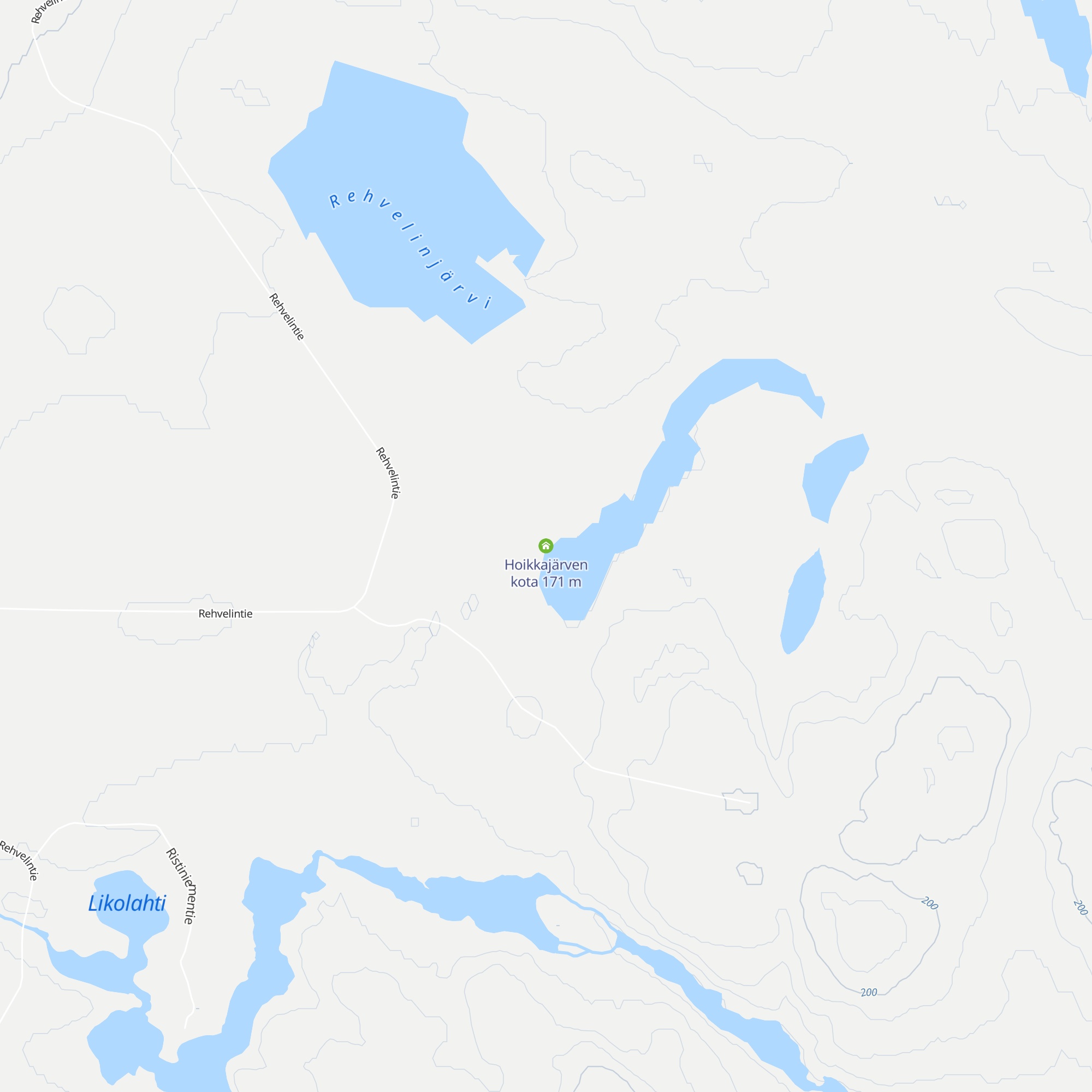 Hoikkajärven kota map