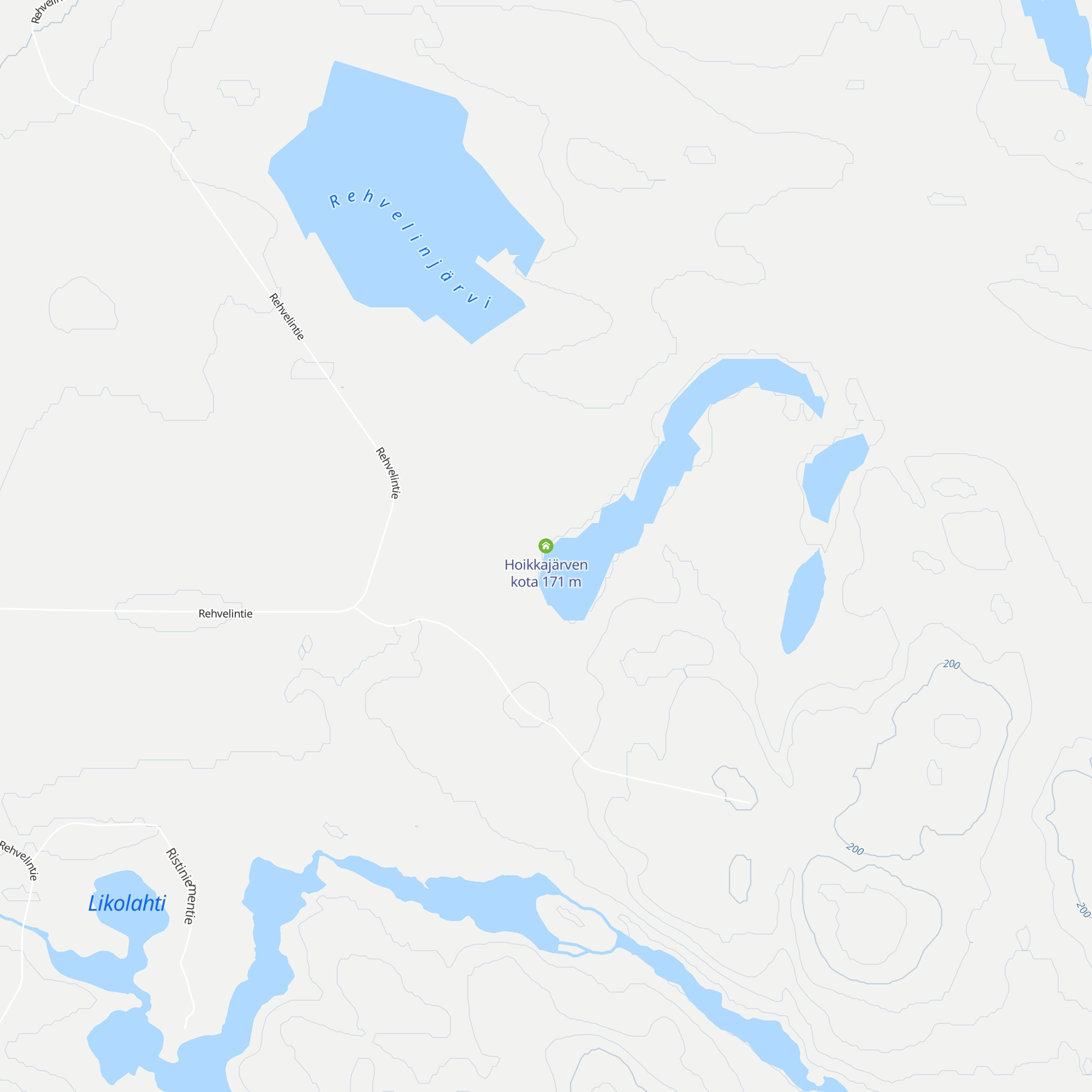 Hoikkajärven kota map